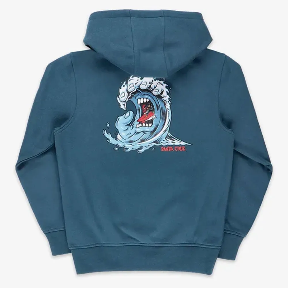 Santa Cruz Youth Screaming Wave Hoodie