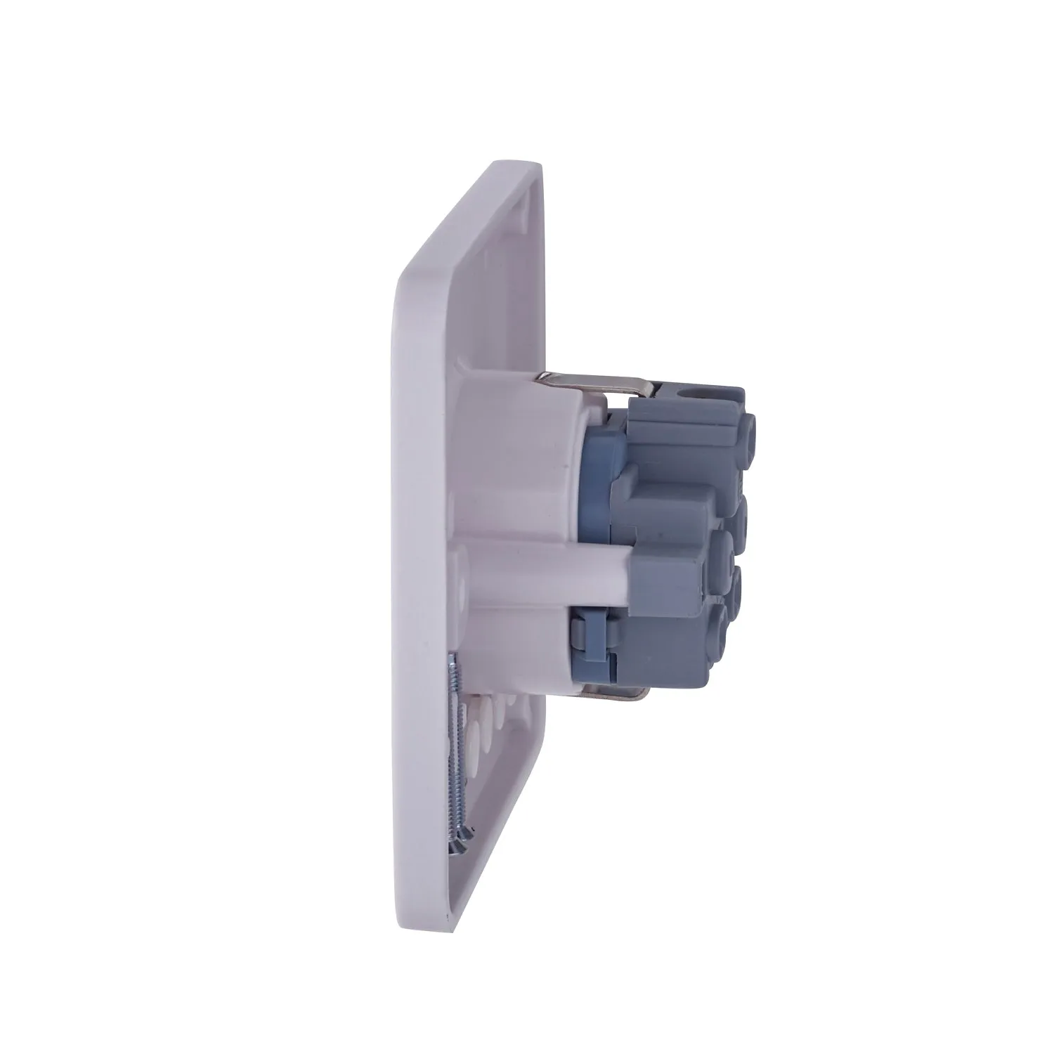 Schneider Electric GGBL3016A1 Lisse White Moulded 16A 1G Unswitched Schuko Socket