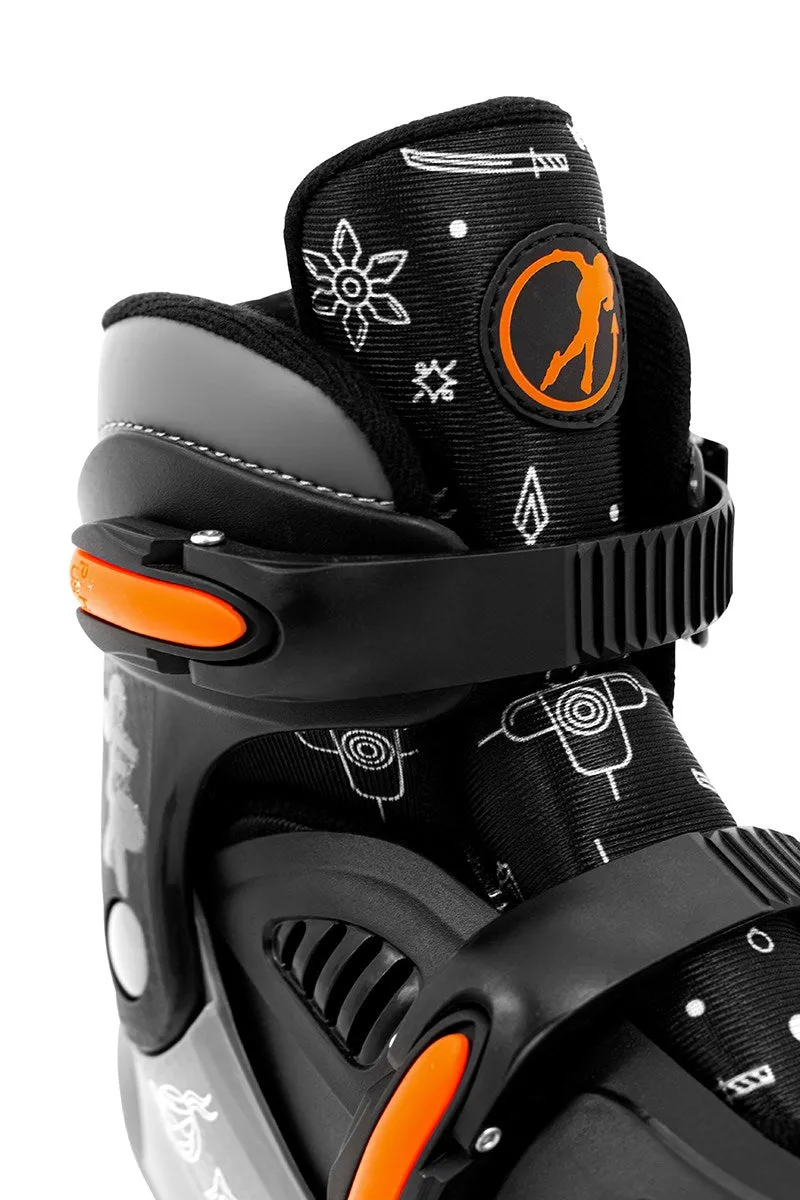 SFR Storm V Adjustable Quad Skates - Ninja