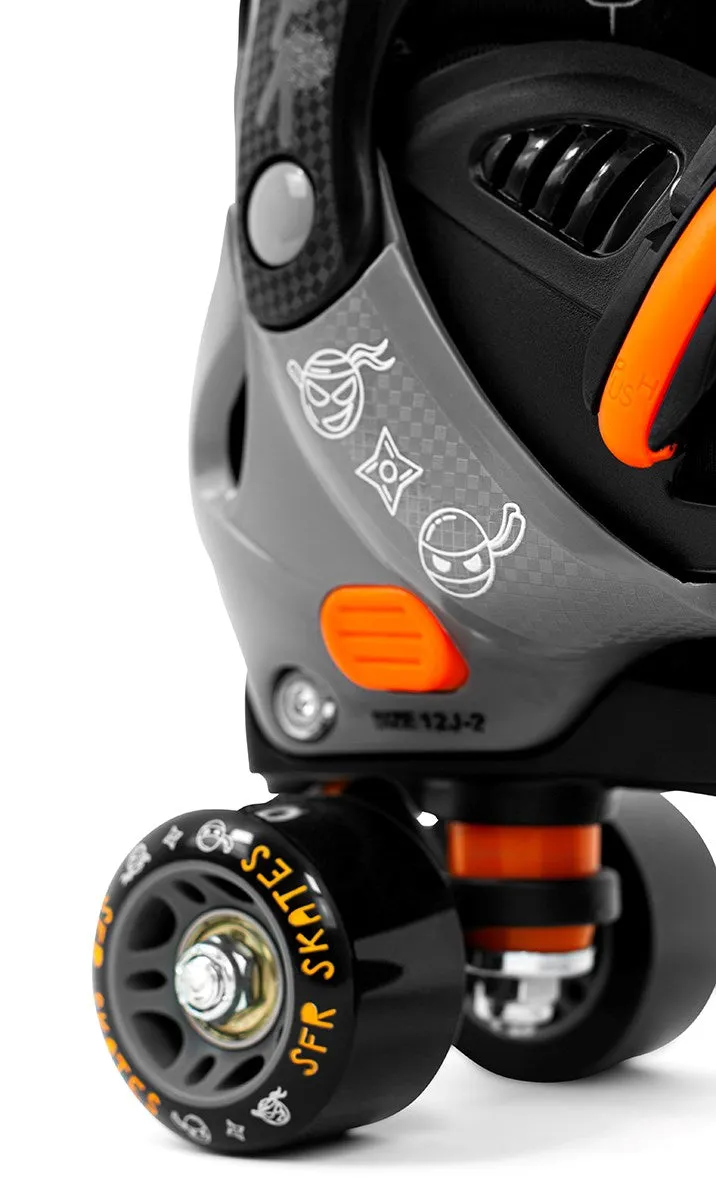 SFR Storm V Adjustable Quad Skates - Ninja