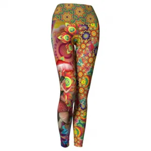 Shrooms - Spice Yoga Leggings