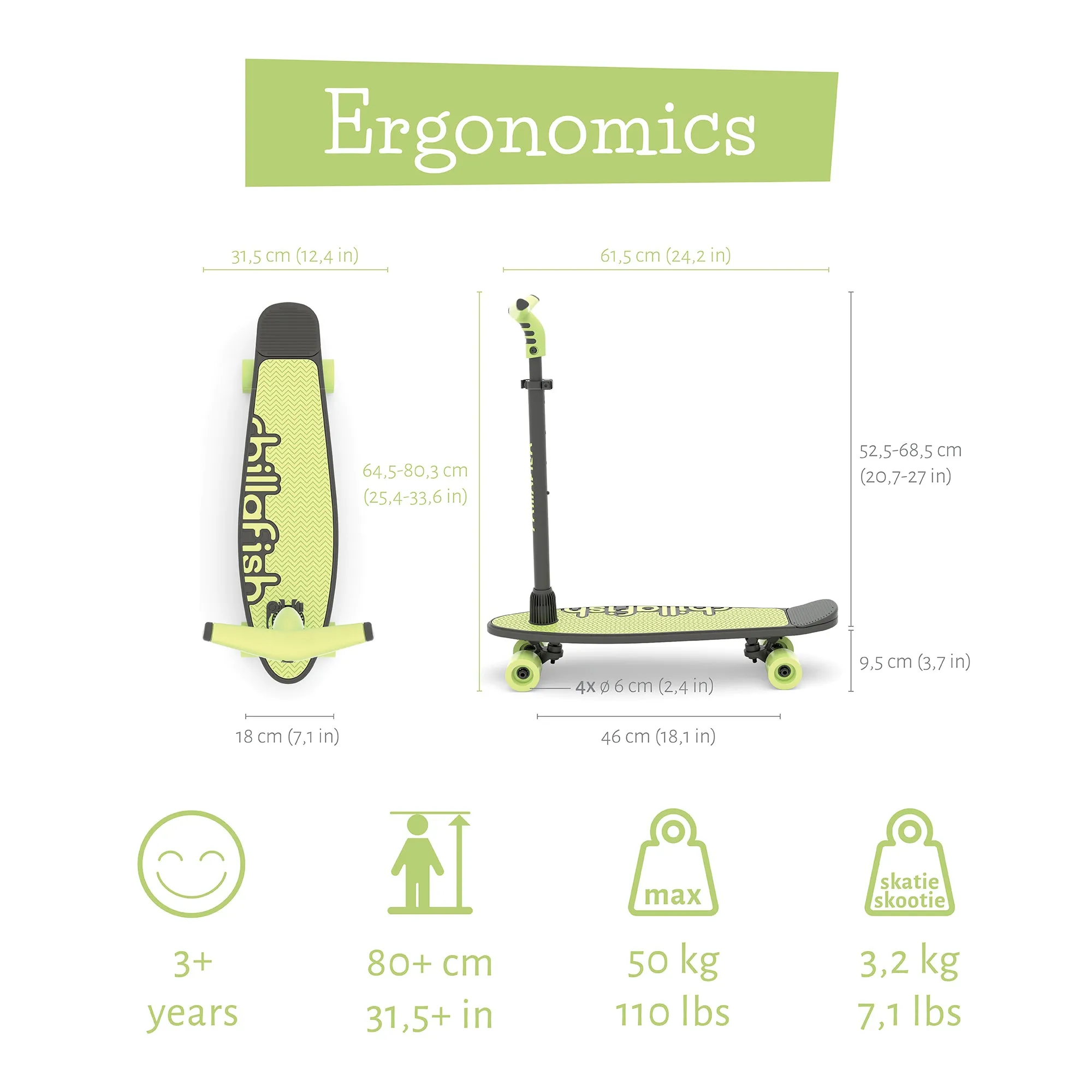 SkatieSkootie 2 - skate and scoot in one