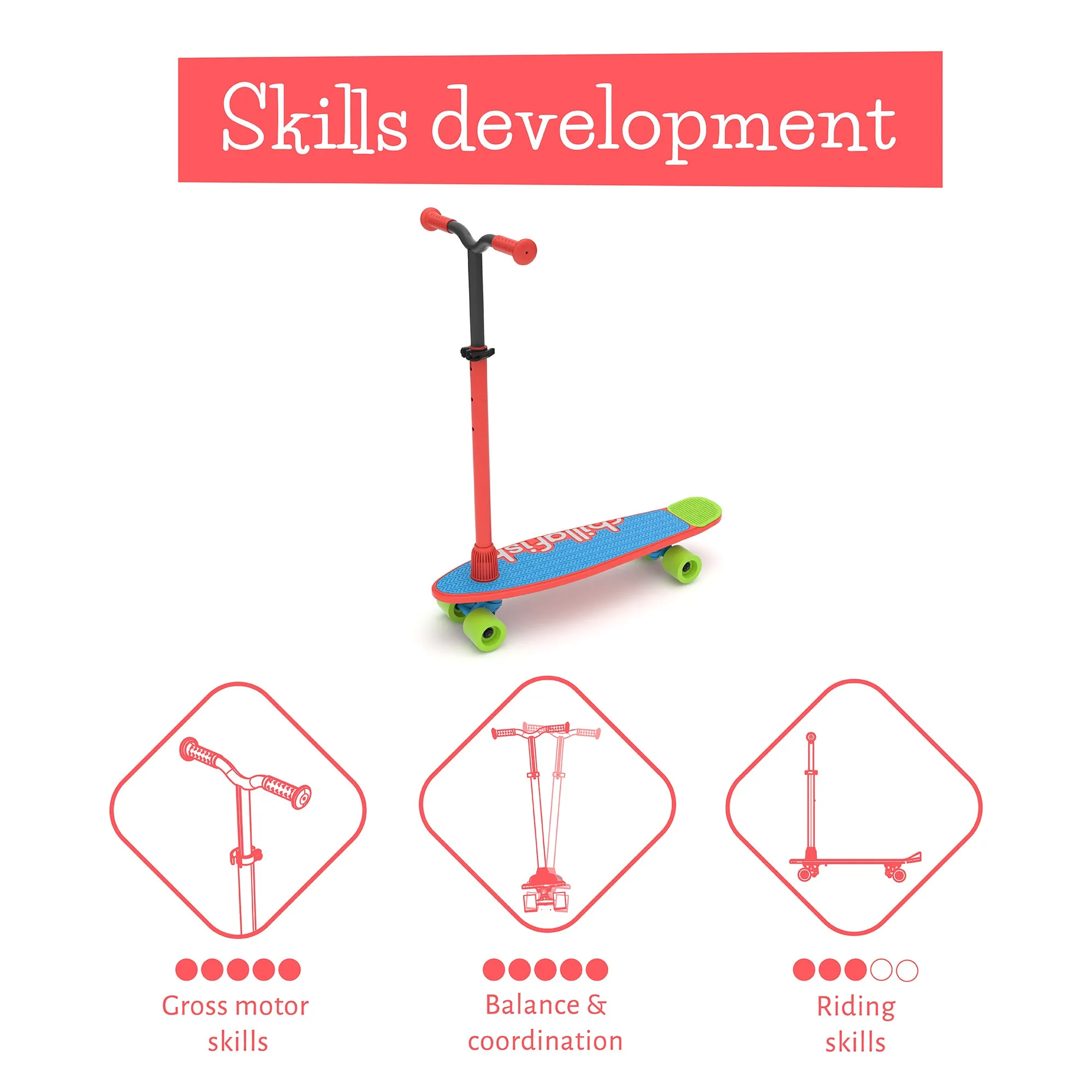 Skatieskootie - skate and scoot in one