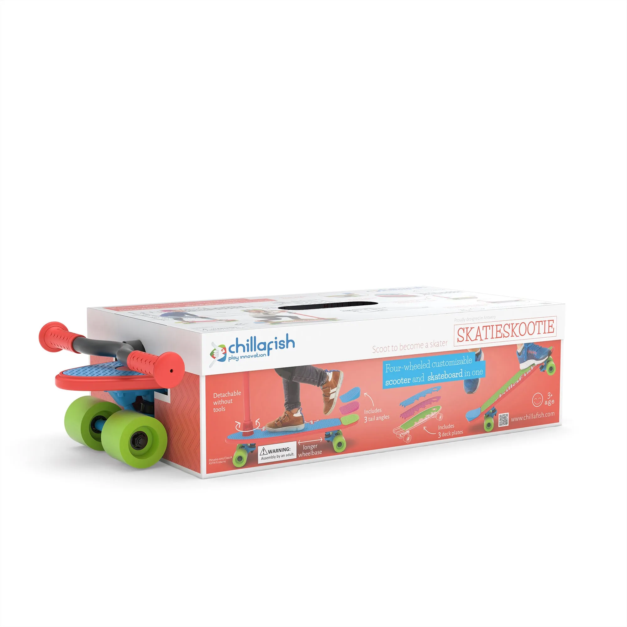 Skatieskootie - skate and scoot in one