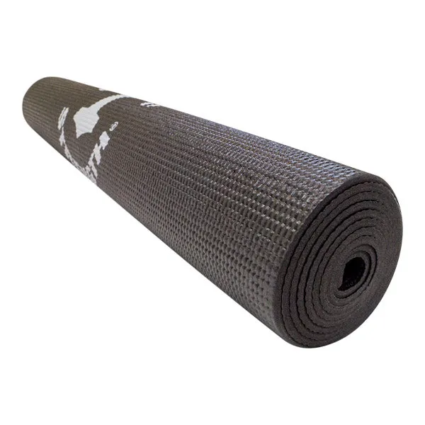 Sort yogamåtte 3 mm - Nordic Strength
