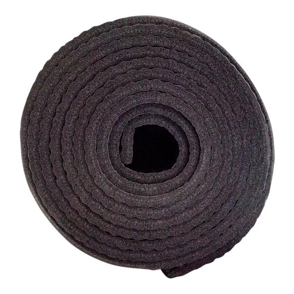 Sort yogamåtte 3 mm - Nordic Strength