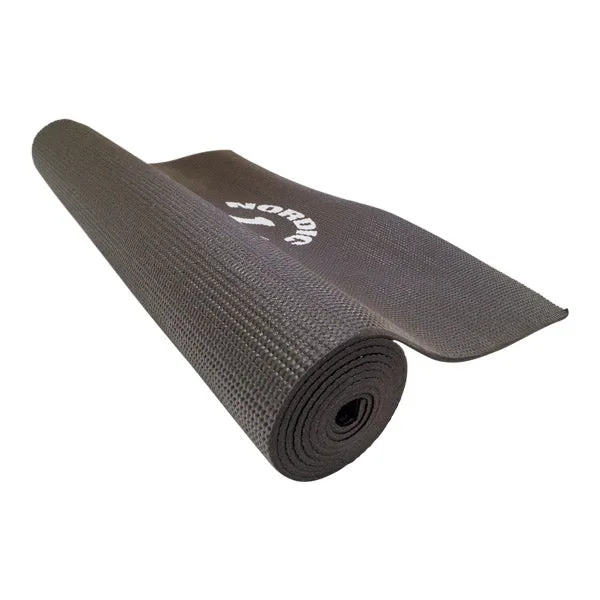 Sort yogamåtte 3 mm - Nordic Strength