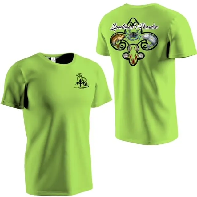 Sportsman's Paradise Green Dr-Fit Short Sleeve (SS10)