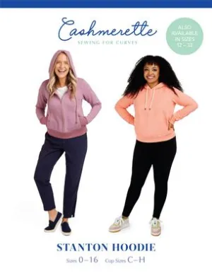 Stanton Hoodie Pattern, sizes 0-16 by Cashmerette