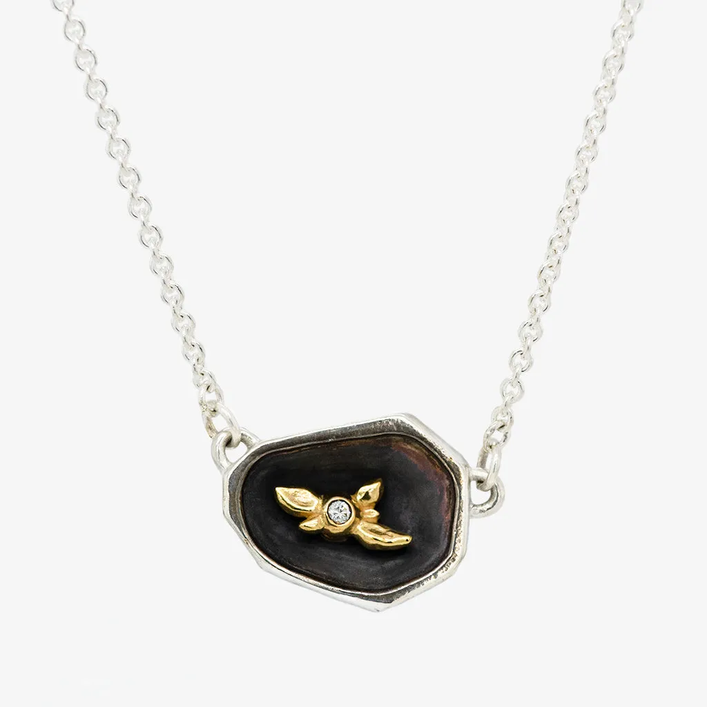 Strength Rock Necklace with Splendor (and diamonds!)