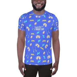 Summer Lovin' All-Over Print Men's Athletic T-shirt