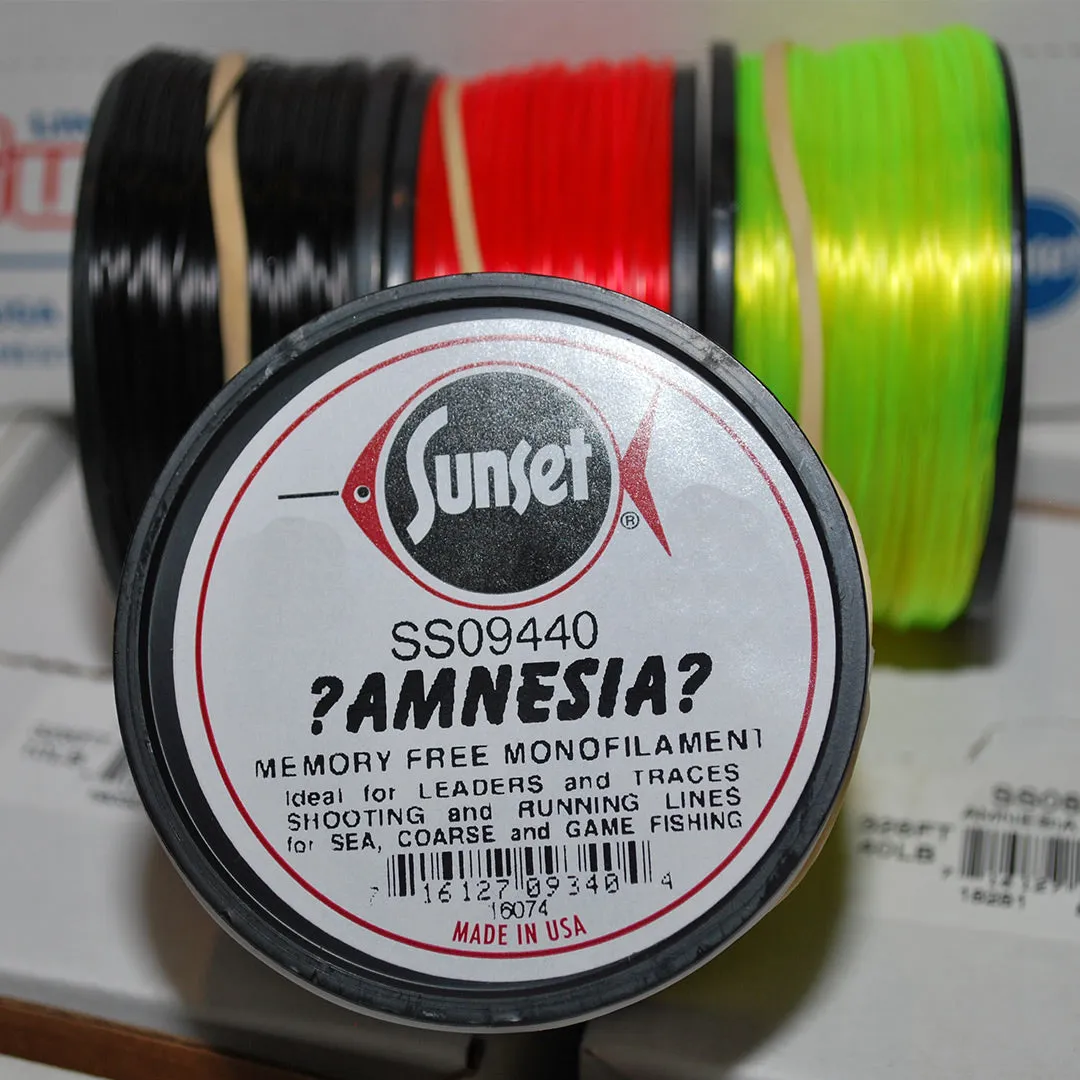 Sunset Amnesia Memory Free Monofilament Trace | 30lb / 13.6kg 100m