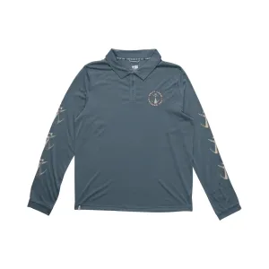 Tailgate Polo LS Sunshirt - Storm