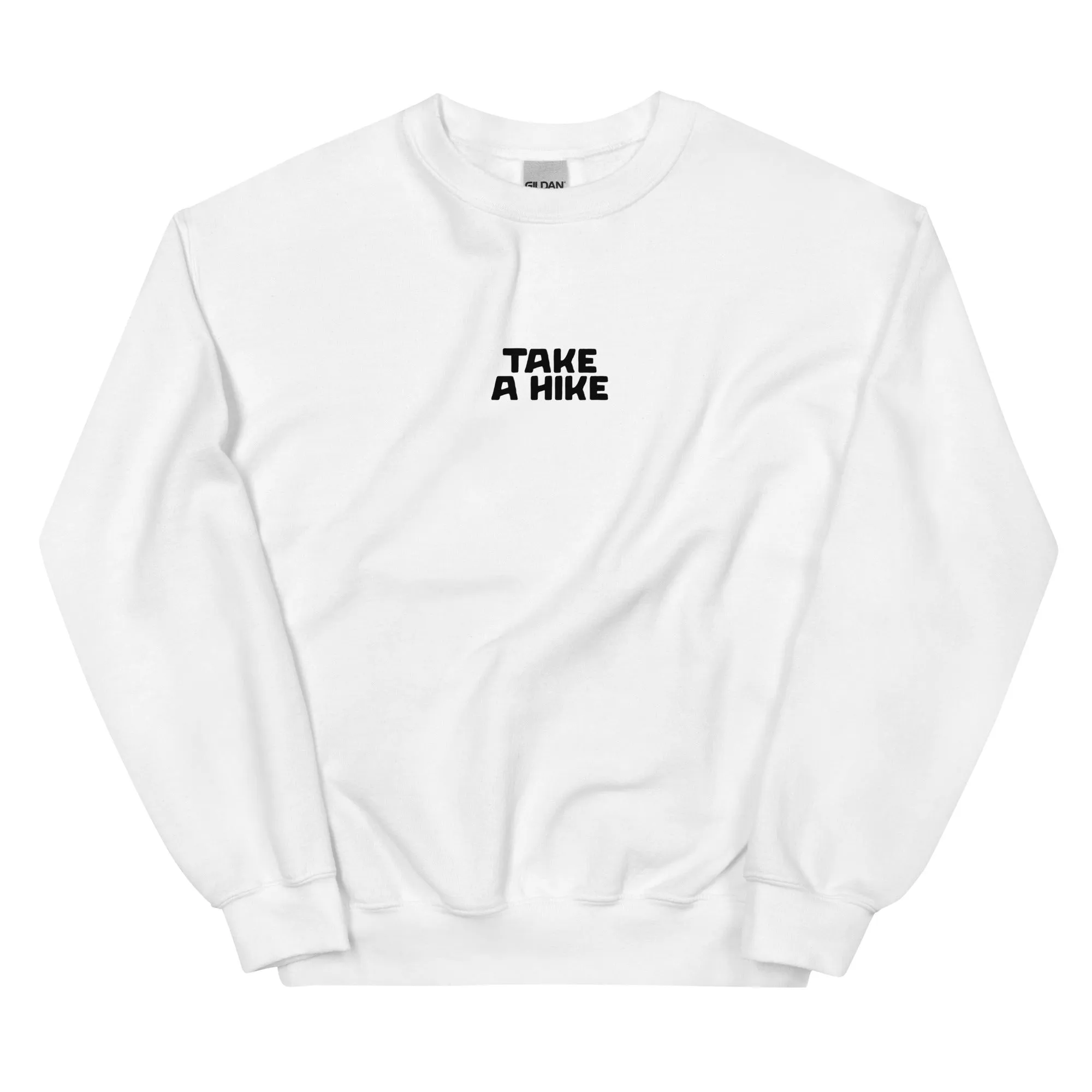 Take a Hike! Front & Back Print Crewneck