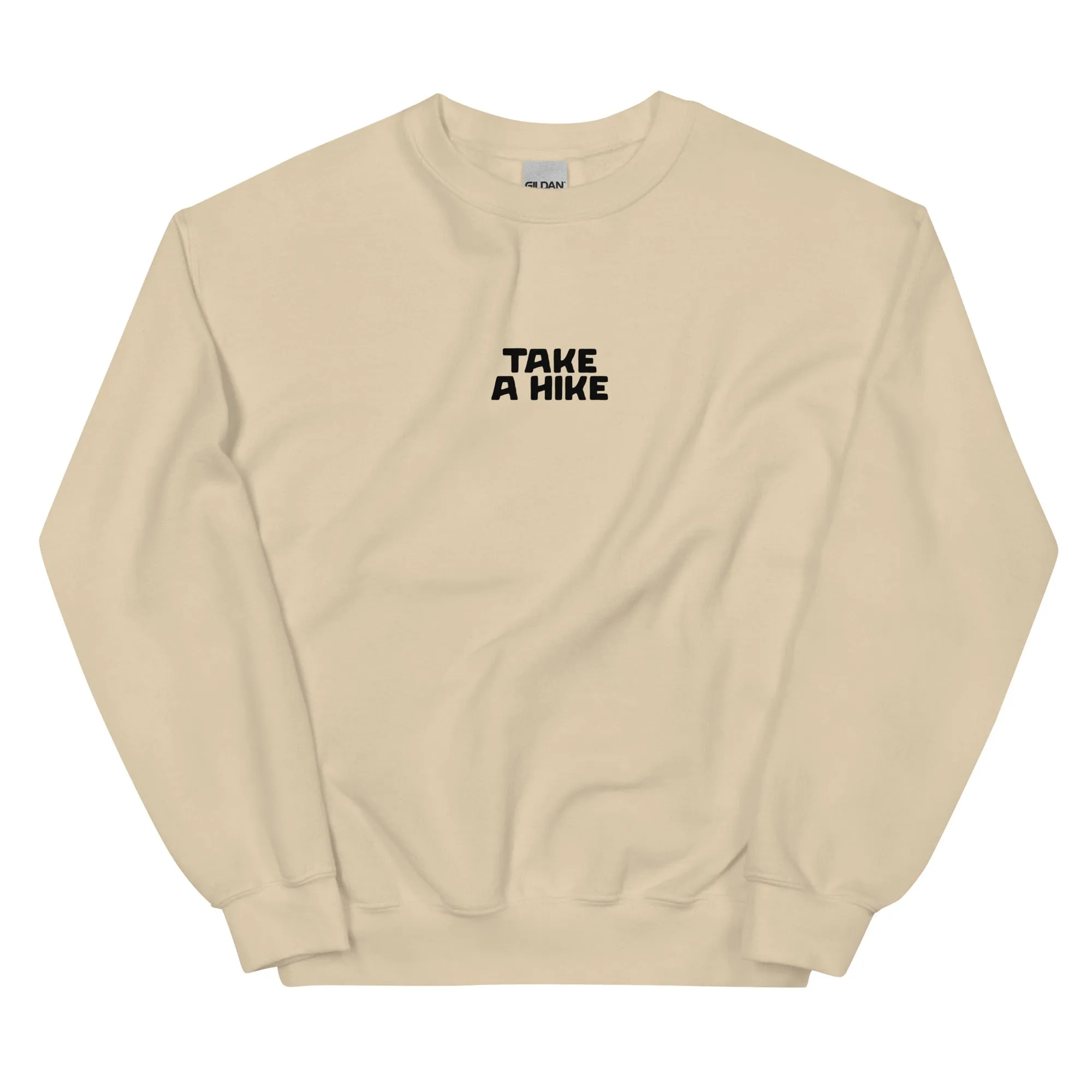 Take a Hike! Front & Back Print Crewneck
