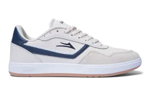 Terrace - Cream/Navy Suede
