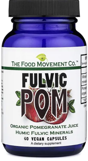 The Food Movement- Fulvic Pom- 60vcaps