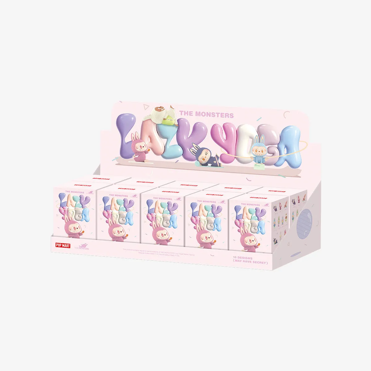 THE MONSTERS - Labubu Lazy Yoga Series Blind Box