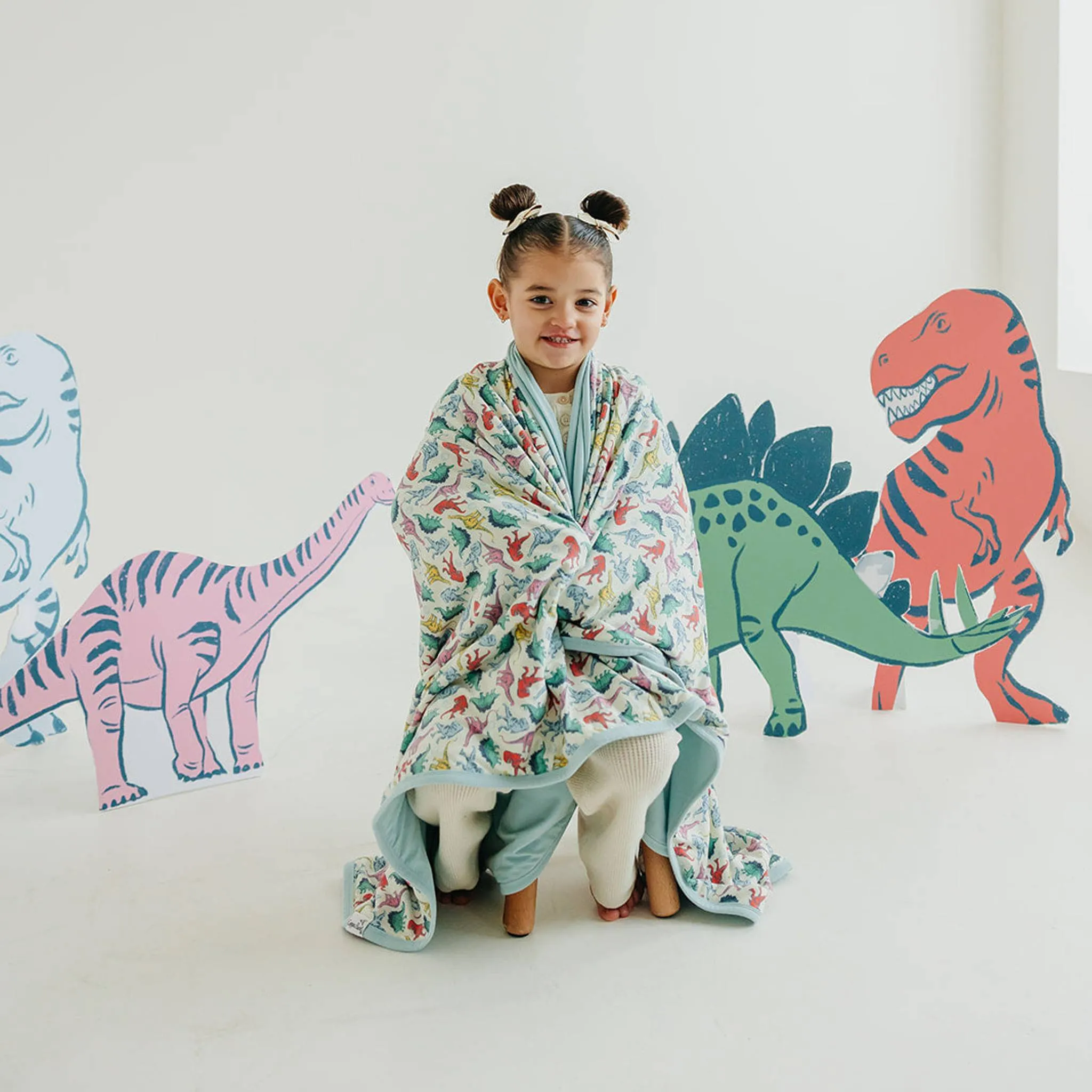 Three-Layer Quilt - Dinosaurs of Jurassic Park