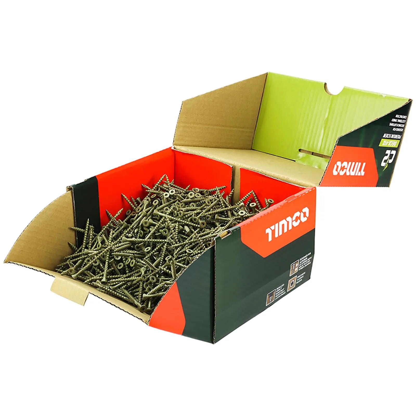 TIMCO C2 Deck Fix Premium Decking Screws Torx Exterior Green Timber Construction