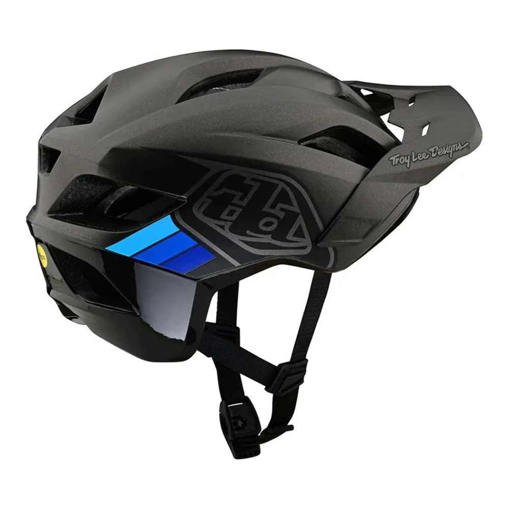 TLD 24.1 Flowline SE AS MIPS Helmet LE Badge Charcoal / Gre