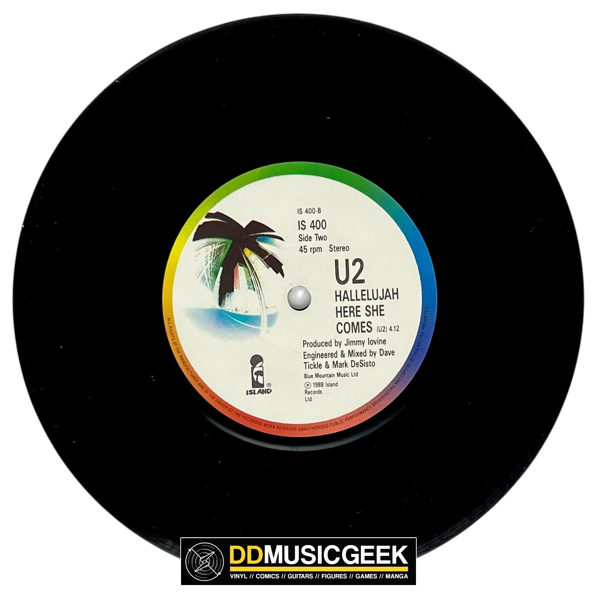 U2: Desire (7", Single, Gat)