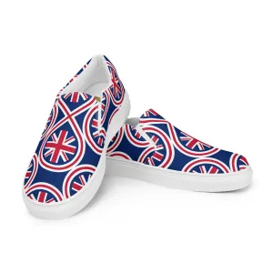 U.K - Sustainably Made Men’s slip-on canvas shoes