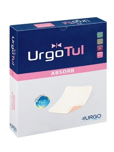 Urgotul Absorb Non Adhesive Technology Lipido Colloid Dressings 10cm x 10cm