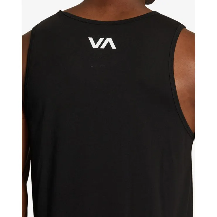 VA RVCA Blur Tank - Black