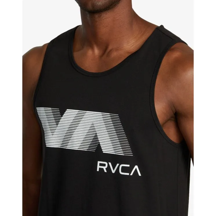 VA RVCA Blur Tank - Black