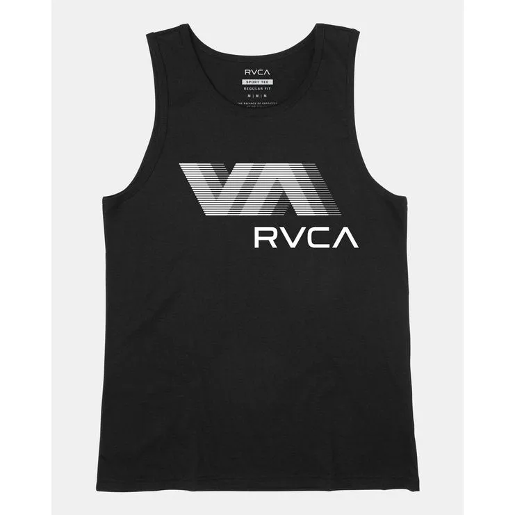 VA RVCA Blur Tank - Black