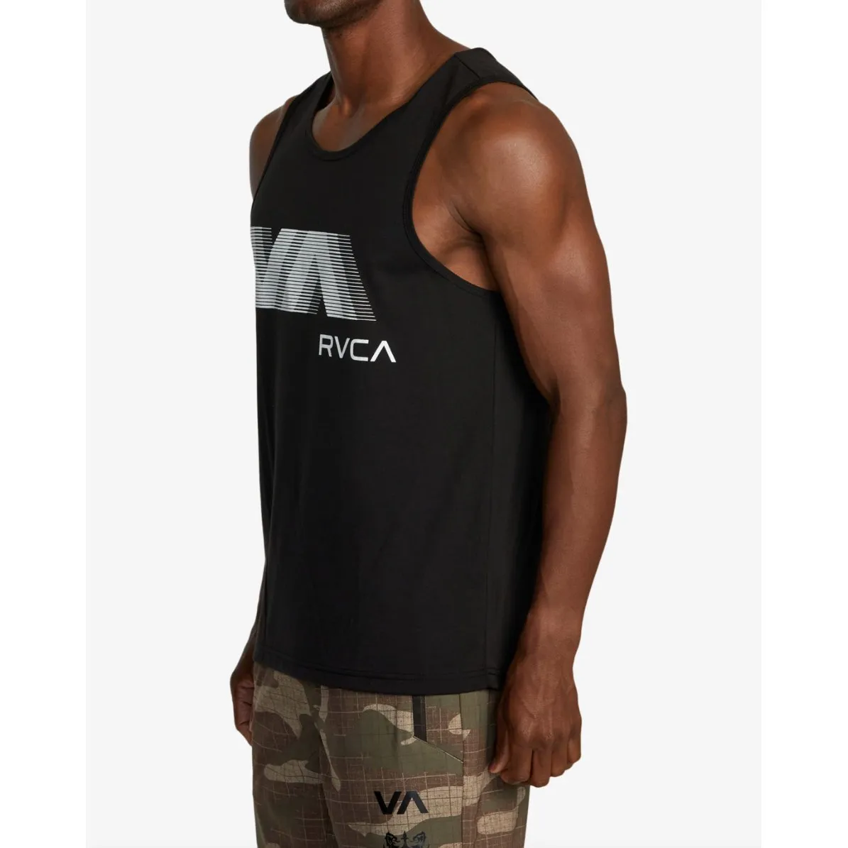 VA RVCA Blur Tank - Black