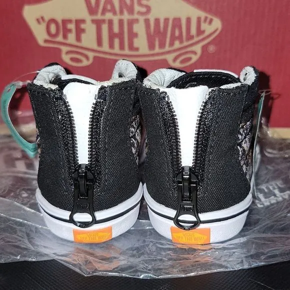 VANS Sk8-Hi Zip ProjectCAT Protect Tigers Discovery Rare ComfyCush Shoes Size 5