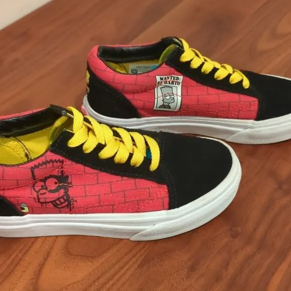 Vans The Simpsons x SK8-Low 'El Barto Kids 12