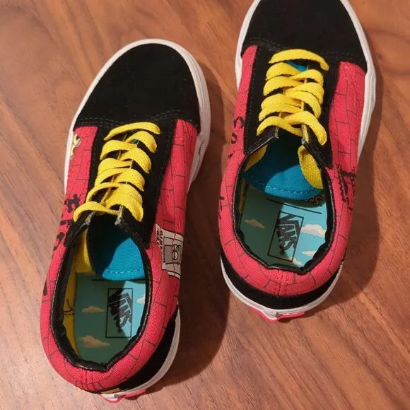 Vans The Simpsons x SK8-Low 'El Barto Kids 12