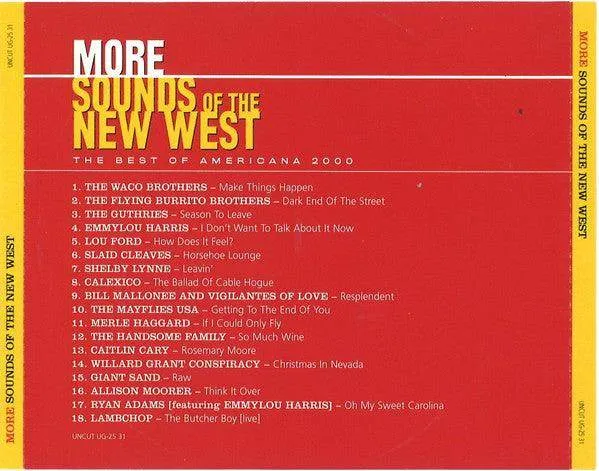 Various: More Sounds Of The New West (The Best Of Americana 2000) (CD, Comp, Promo)