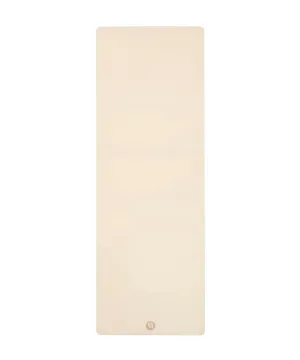 Vegan Leather Yoga Mat - Almond