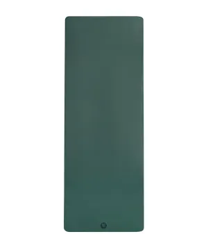 Vegan Leather Yoga Mat - Forest Green