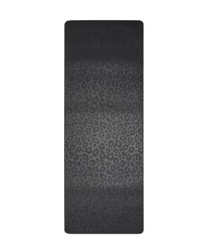 Vegan Leather Yoga Mat - Luxe Cheetah