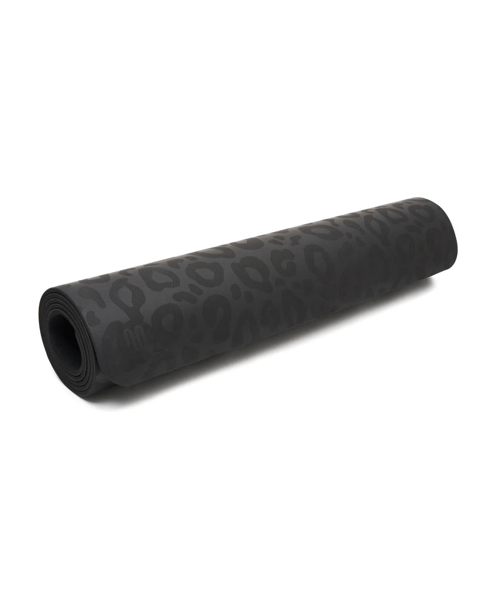 Vegan Leather Yoga Mat - Luxe Cheetah