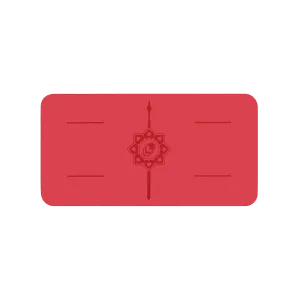 VNP Liforme Expressions Yoga Pad Red Love - Handled