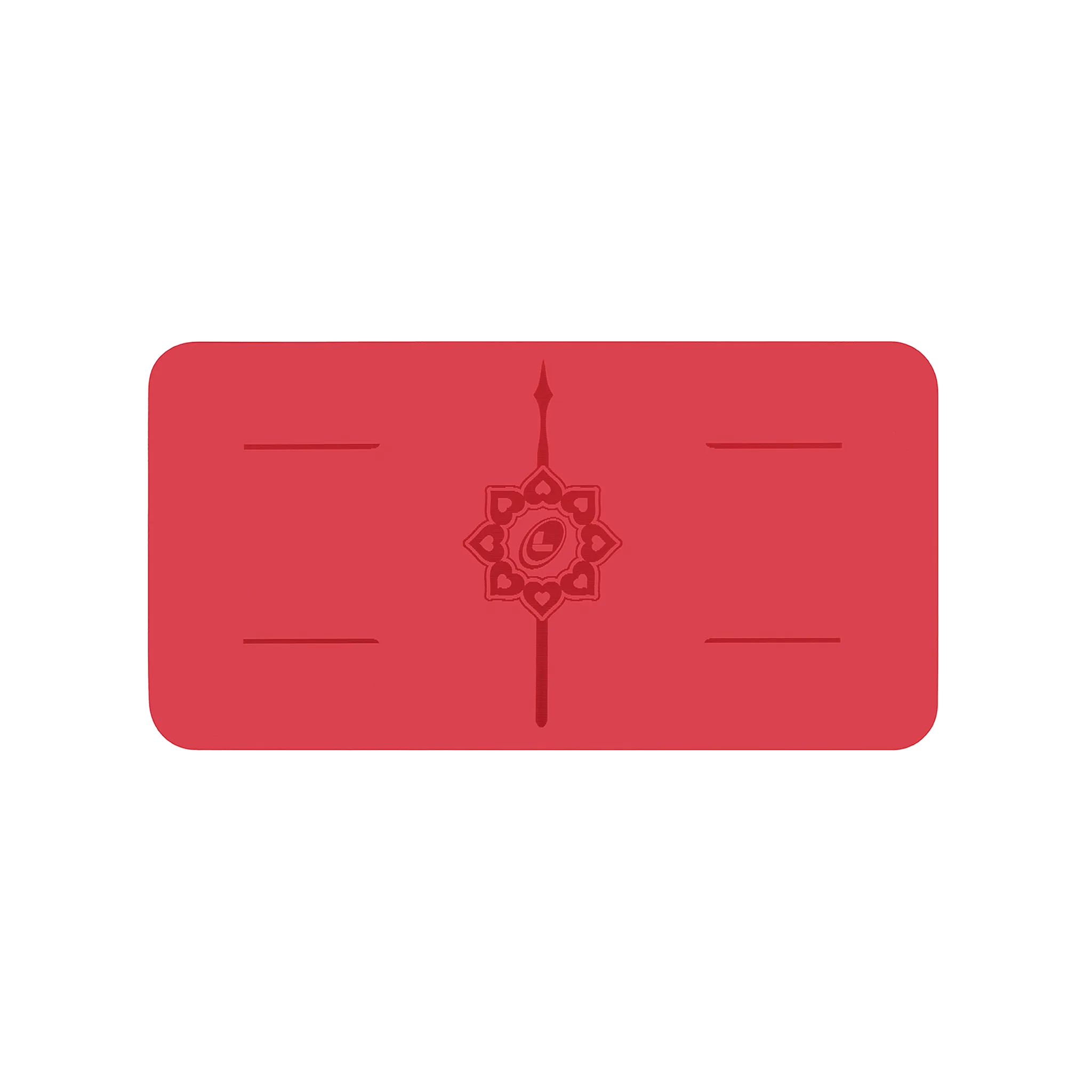 VNP Liforme Expressions Yoga Pad Red Love - Handled