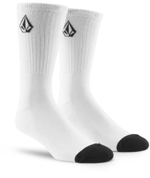 Volcom Full Stone Socks 3Pk White