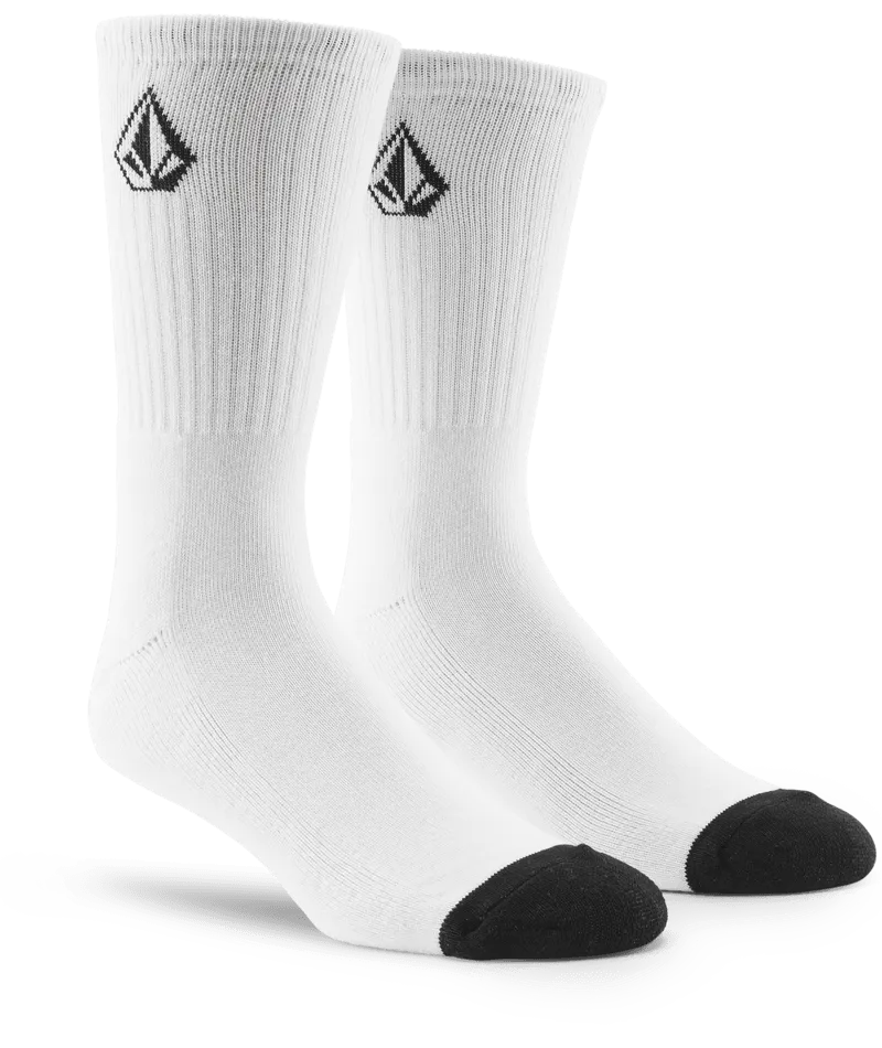 Volcom Full Stone Socks 3Pk White