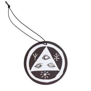 Welcome Talisman Air Freshener Ambientador Black/ White