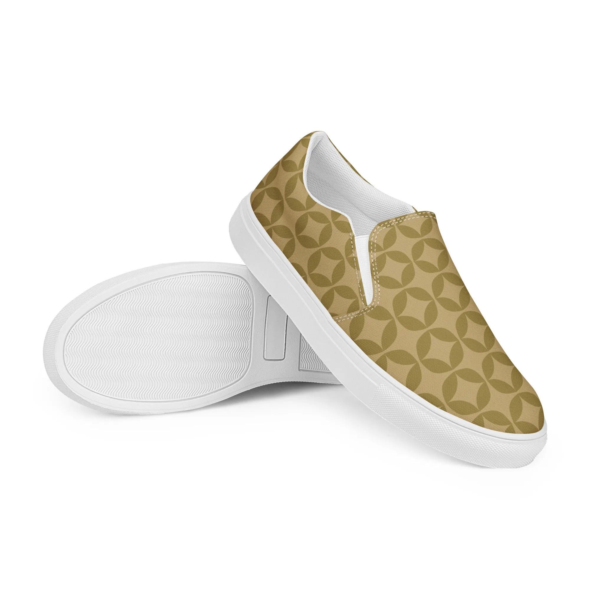 Wempy Dyocta Koto Signature Luxury - Sustainably Made Men’s slip-on canvas shoes