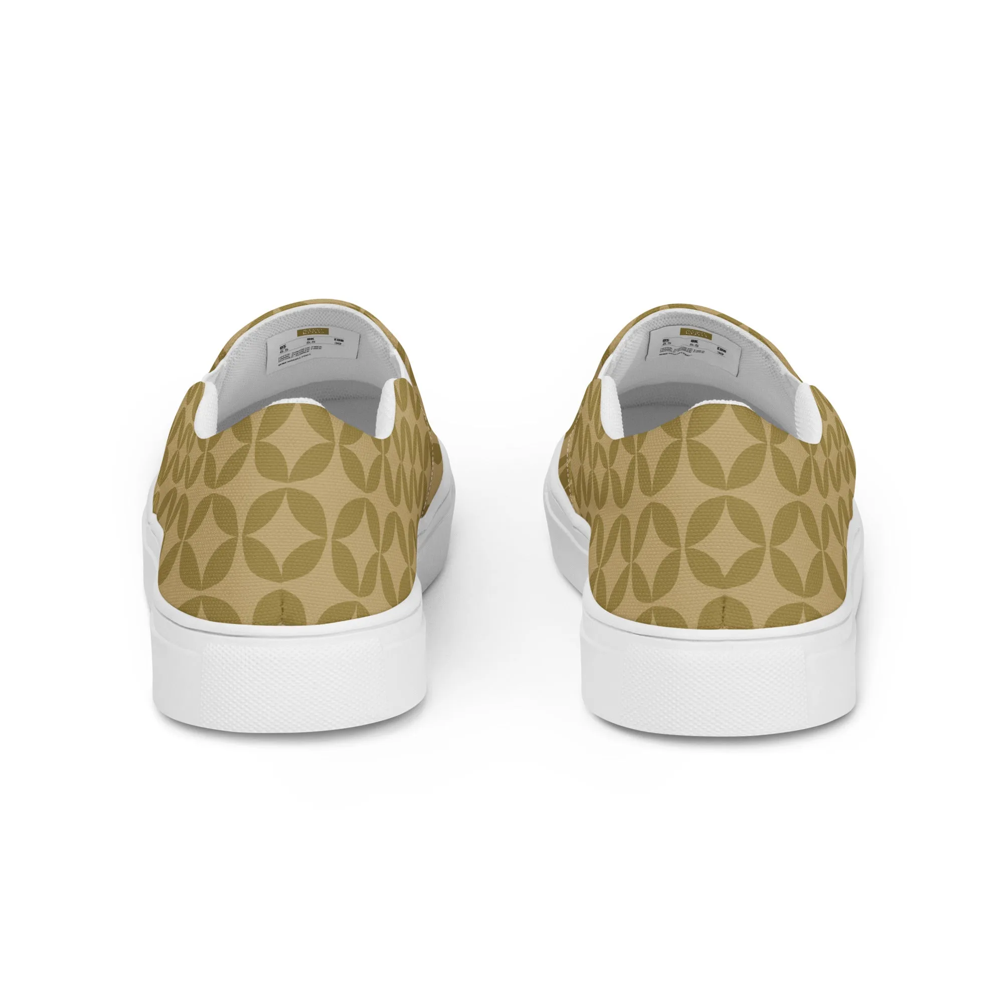 Wempy Dyocta Koto Signature Luxury - Sustainably Made Women’s slip-on canvas shoes