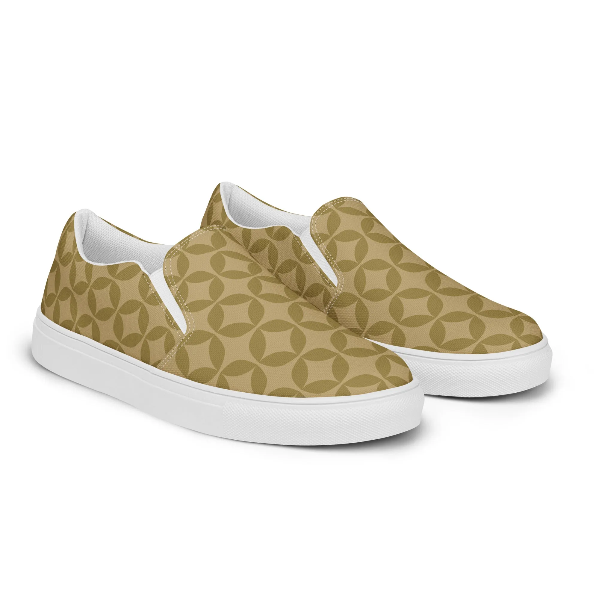 Wempy Dyocta Koto Signature Luxury - Sustainably Made Women’s slip-on canvas shoes