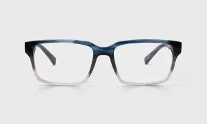 Wide Eyed Color 59 - Teal Demi Fade Front with Teal Demi Temples