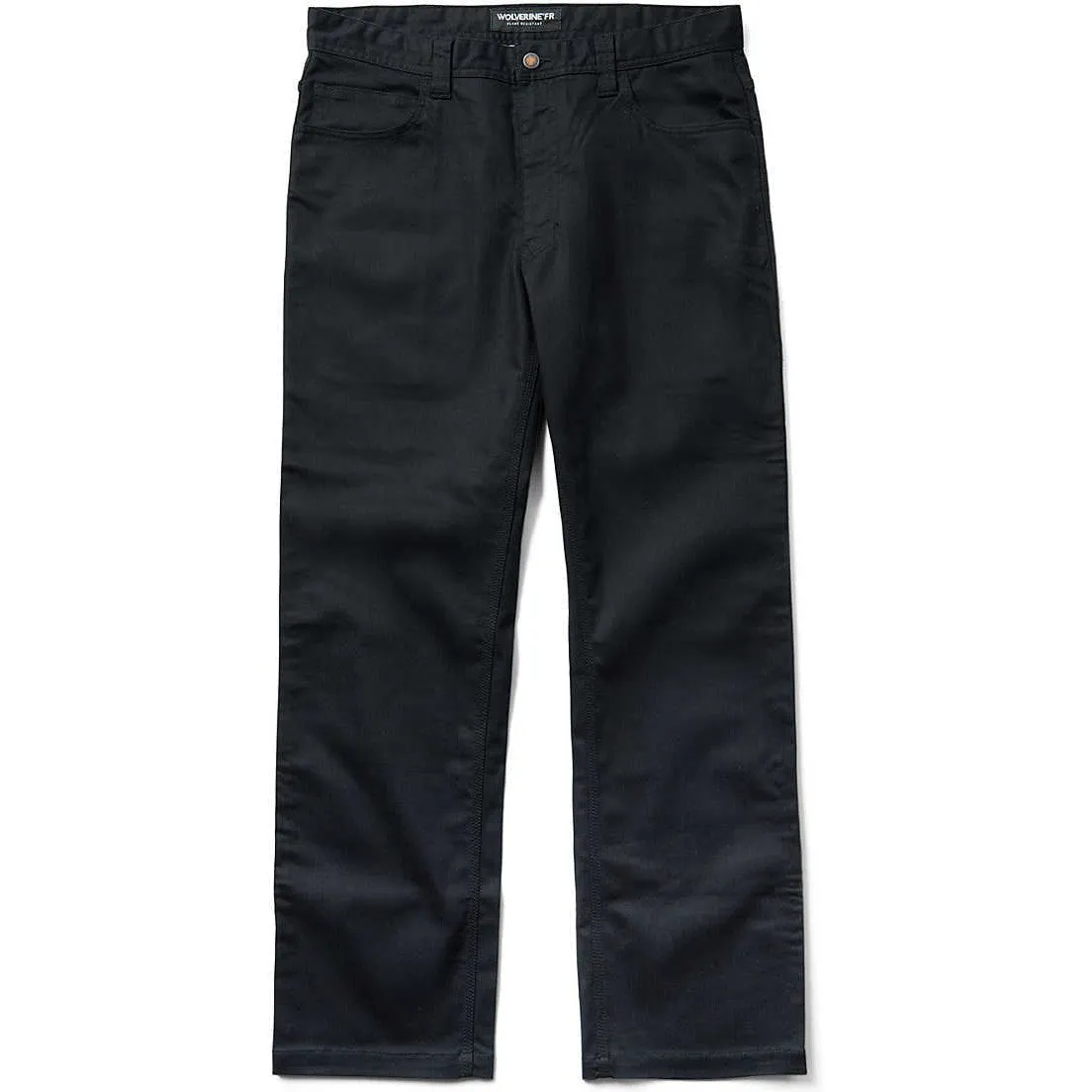 Wolverine Men's Flame Resistant  Stretch Denim Pants - Black - W1207040-003